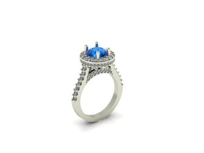 ring engagement Schmuck gold Juwel Ringe 3d print model - Mito3D