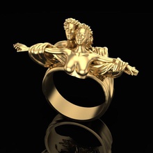 Ring Flug Gold Kunst Schmuck Sterling Mode druckbar Juwel Silber Ringe 3d print model - Mito3D