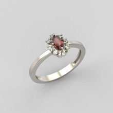 bague de diamants bijoux brillant la conception en diamant le gem or joyau l'anneau d'argent fiançailles les pierre gemme bijou anneau mariage anneaux 3d print model - Mito3D