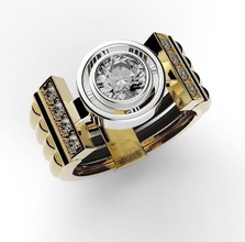 anel joias joalheria ouro prata antiguidade esterlina moda jóia argolas 3d print model - Mito3D