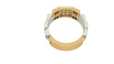 ring gold jewelry rings silver diamond pendant earrings jewel jewellery gem 3d print model - Mito3D