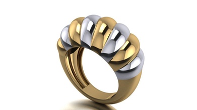 ring gold schmuck liebe silber luxus diamant matrix anhänger ohrringe ringe 3d print model - Mito3D