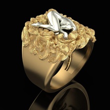 ring hair jewelry gold jewel jewellery sterling fashion silver cnc gem beauty printing rings 3d print model - Mito3D