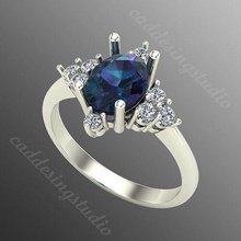 Ring iz32 Schmuck Gold Juwel Silber brillant Diamant Hochzeit Mode Finger Sterling Saphir Ringe Rubin Platin 3d print model - Mito3D