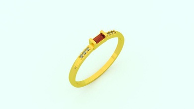 anillo joyería joya oro mujer Boda Moda Arte negocio libra esterlina plata anillos 3d print model - Mito3D