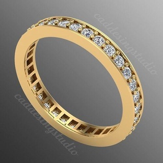 ring kt83 jewelry gold fashion 3djewels 3djewellery 3dring rings jewel jewellery diamond modern engagement silver engagem wedding gem 3djewelry 3d print model - Mito3D