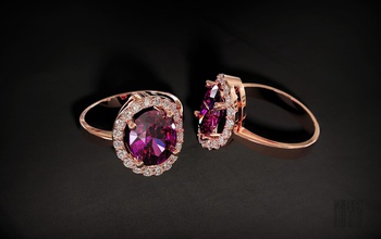 ring large oval stone jewelry fashion design women diamond precious luxury gemstone wax printable style print gem wedding rings 3d print model - Mito3D