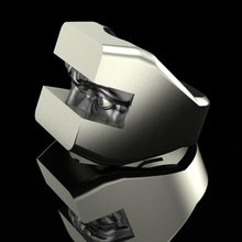 ring-look Schmuck ring gold Silber bedruckbar ist sterling Mode-ring Mode-Schönheit drucken cnc Auge Herren Ringe 3d print model - Mito3D