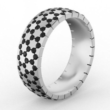 squillare uomo anelli oro gioielleria argento gioiello nozze gemma Fidanzamento sterlina engagement cad diamante zaffiro solitario 3d print model - Mito3D