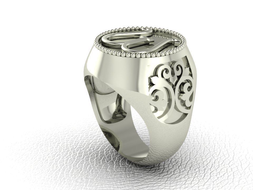 anillo de hombre la joyería oro plata joya el diamante gem boda platino piedras preciosas ruby precioso compromiso zafiro brillante los anillos 3D print model - Mito3D