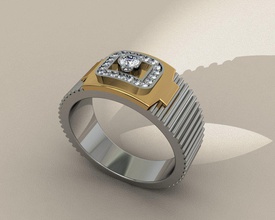 bague homme bijoux argent mode imprimable collier platine or gemme brillant vintag rubis bracelet diamant bijou beauté 3d print model - Mito3D