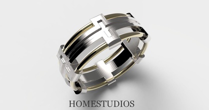 anel manual de arame jóias fiação fio o cabo spool ligação ouro anéis 3d print model - Mito3D