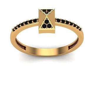 anillo mcy 13 joyería joya Arte Boda brillante plata oro diamante compromiso collar colgantes esposas anillos precioso libra esterlina imprimible 3d print model - Mito3D