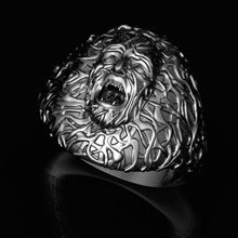 anneau de cauchemar bijoux l'anneau la mode d'horreur démon fantaisie or d'argent livre sterling imprimable - esprit specter les anneaux 3d print model - Mito3D