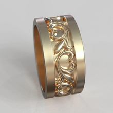 anillo de obr 289 la joyería diamante moda los anillos boda brillante cad diseño el compromiso gem oro joya platino imprimible plata y belleza 3d print model - Mito3D