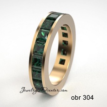 anillo de obr 304 la joyería diamante moda los anillos boda brillante cad diseño el compromiso gem oro joya platino imprimible plata y belleza 3d print model - Mito3D