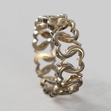 317 yüzük obr takı elmas moda düğün parlak cad tasarım nişan gem altın mücevher platin yazdırılabilir Gümüş lüks 3d print model - Mito3D