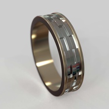 anillo de obr 320 la joyería diamante moda los anillos boda brillante cad diseño el compromiso gem oro joya platino imprimible plata y belleza 3d print model - Mito3D