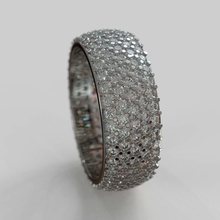 ring obr 338 jewelry diamond fashion rings wedding brilliant cad design engagement gem gold jewel jewellery platinum printable silver luxury 3d print model - Mito3D