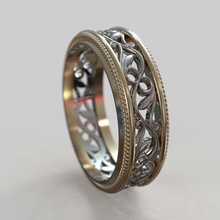 ring obr 340 jewelry diamond fashion rings wedding brilliant cad design engagement gem gold jewel jewellery platinum printable silver beauty 3d print model - Mito3D