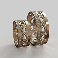 344 yüzük obr takı elmas moda düğün parlak cad tasarım nişan gem altın mücevher platin yazdırılabilir Gümüş güzellik 3d print model - Mito3D