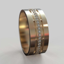 350 ring obr takı elmas yüzük moda düğün parlak cad tasarım nişan gem altın mücevher platin yazdırılabilir Gümüş güzellik 3d print model - Mito3D