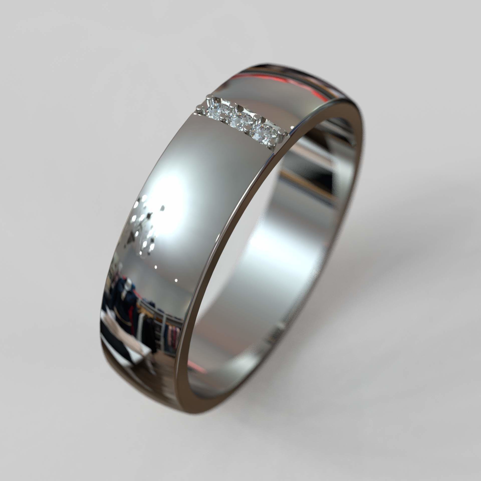 ring obr 353 jewelry diamond fashion rings wedding brilliant cad design engagement gem gold jewel jewellery platinum printable silver 3D print model - Mito3D