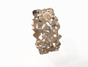 squillare obr 405 lusso gioielleria oro design diamante Fidanzamento gemma gioiello platino stampabile moda bellezza argento donna anelli 3d print model - Mito3D