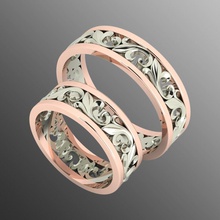 ring od 108 jewelry gold fashion rings printable gem diamond beauty silver platinum prototyping wedding engagement jewel sapphire gems 3d print model - Mito3D