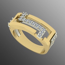 ring od 113 jewelry gold fashion rings printable gem diamond beauty silver platinum prototyping wedding engagement jewel sapphire gems 3d print model - Mito3D