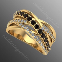 anello od 134 gioielli di lusso preziosi disco platino elegante oro gemma argento la sterlina gioiello stampabile brillante diamanti moda lucente dito diamant brillant anelli 3d print model - Mito3D