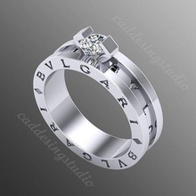 yüzük od 172 takı altın mücevher gümüş parlak elmas düğün moda parmak sterlin safir çap yüzükler yakut platin 3d print model - Mito3D