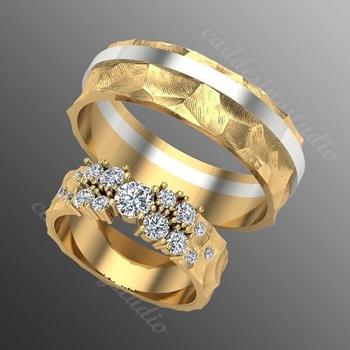 bague od 206 bijoux or gemme argent bijou brillant diamant mariage mode doigt sterling saphir anneaux rubis platine beauté 3D print model - Mito3D