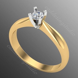 Ring od 286 Schmuck Gold Mode 3d 3djewels 3djewellery 3dring Ringe Sterling Juwel Diamant modern Engagement Silber engagem Hochzeit 3d print model - Mito3D