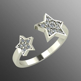 ring od 63 jewelry gold fashion rings printable gem diamond beauty silver platinum prototyping wedding engagement jewel sapphire gems precious shining 3d print model - Mito3D
