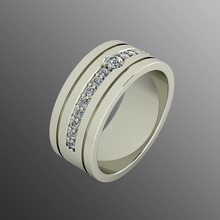 ring od 72 Schmuck ring-Schmuck 3d-ring Ringe Mode-ring Hochzeit Juwel Zubehör kostbaren kostbares royal moderner Diamant-ring bedruckbar ist Platin gold-ring 3d print model - Mito3D