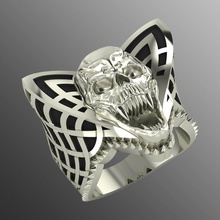 anillo de od 92 impresión 3d la modelo joyería oro moda los anillos imprimible gem el diamante belleza plata platino creación prototipos boda compromiso joya zafiro las gemas 3d print model - Mito3D