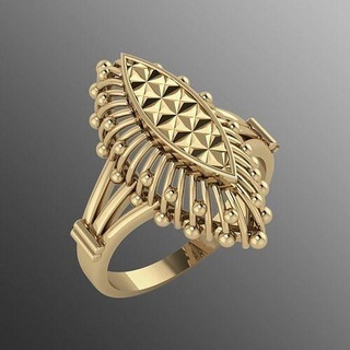 anel od 98 joalheria ouro moda argolas imprimível gema diamante beleza prata platina prototipagem Casamento noivado jóia safira joias 3d print model - Mito3D