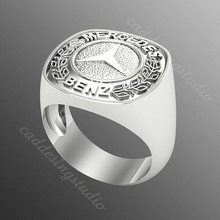 Ring op195 Schmuck Gold Juwel Silber brillant Diamant Hochzeit Mode Finger Sterling Saphir Ringe Rubin Platin Schönheit 3d print model - Mito3D