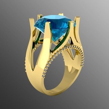 ring op5 schmuck wertvoll gold juwel silber druckbar brillant diamant hochzeit mode finger sterling saphir ringe rubin 3d print model - Mito3D