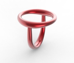 ring der o Juwel Schmuck gold Silber bedruckbar ist engagement Hochzeit tiffany gold-ring sterling Platin q einfach Mode-Schönheit engagem Mode-ring Ringe 3d print model - Mito3D