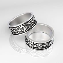 yüzük ornament5 takı elmas yazdır düğün pırıltı gümüş altın yazdırılabilir yüzükler mücevher nişan parlıyor dekorasyon moda sterlin değerli lüks 3d print model - Mito3D