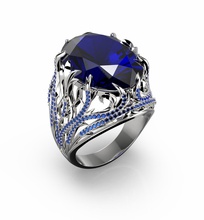 patrones de anillo la joyería los las gemas topacio printa imprimible brillante moda y belleza oro ruby plata diamant diamante zafiro vintag solitair hermoso anillos cad 3d print model - Mito3D