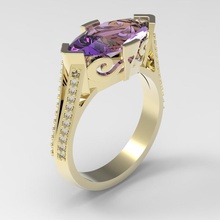 ring princess eye jewelry gold silver rings 3d print model - Mito3D