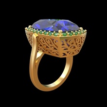 ring r074 jewelry gem luxury carat silver printable brilliant diamond sterling fashion gold beauty ruby sapphire diamant brillant vintag jewel rings 3d print model - Mito3D
