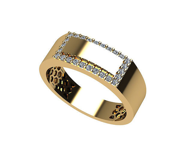 anel 010 joalheria ouro prata imprimível diamante jóias jóia Casamento gema moda platina prototipagem dedo brilhante safira noivado beleza argolas 3D print model - Mito3D