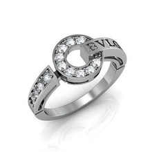 squillare pronto 3d Stampa gioielleria platino Fidanzamento lusso matrimonio stampabile brillante gioiello marca carati gemma argento diamante anelli 3d print model - Mito3D