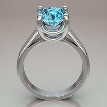 anneau ref 180 bijoux de l'anneau or le diamant d'argent gem l'engagement joyau mariage imprimable bague en brillant la livre sterling mode engagem l'habillement bracelet les anneaux 3d print model - Mito3D
