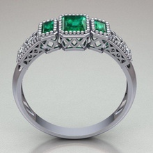 anel ref 212 jóias ouro diamante de prata gem o engajamento jóia casamento printable brilhantes sterling da forma engagem diamant vintag noivado anéis 3d print model - Mito3D
