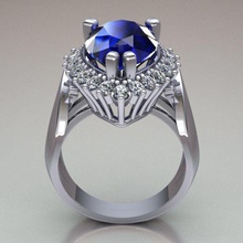 anel ref 216 jóias ouro diamante de prata gem o engajamento jóia casamento printable brilhantes sterling da forma engagem diamant vintag noivado anéis 3d print model - Mito3D